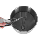 Distributeur de pâte, acier inoxydable, ouverture de sortie Ø 8 mm, support inclus