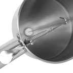 Distributeur de pâte, acier inoxydable, ouverture de sortie Ø 8 mm, support inclus