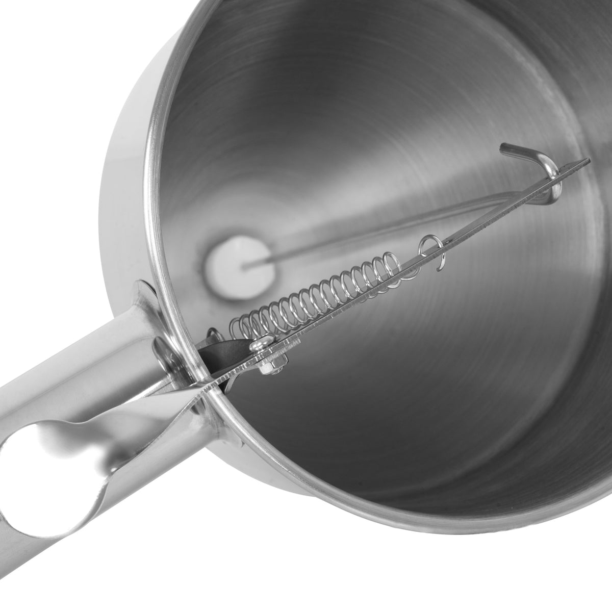 Distributeur de pâte, acier inoxydable, ouverture de sortie Ø 8 mm, support inclus