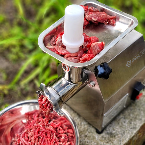 Meat grinder, electric, stainless steel, 250W - 75kg/h