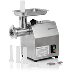 Fleischwolf, elektrisch, Edelstahl, 250W - 75kg/h