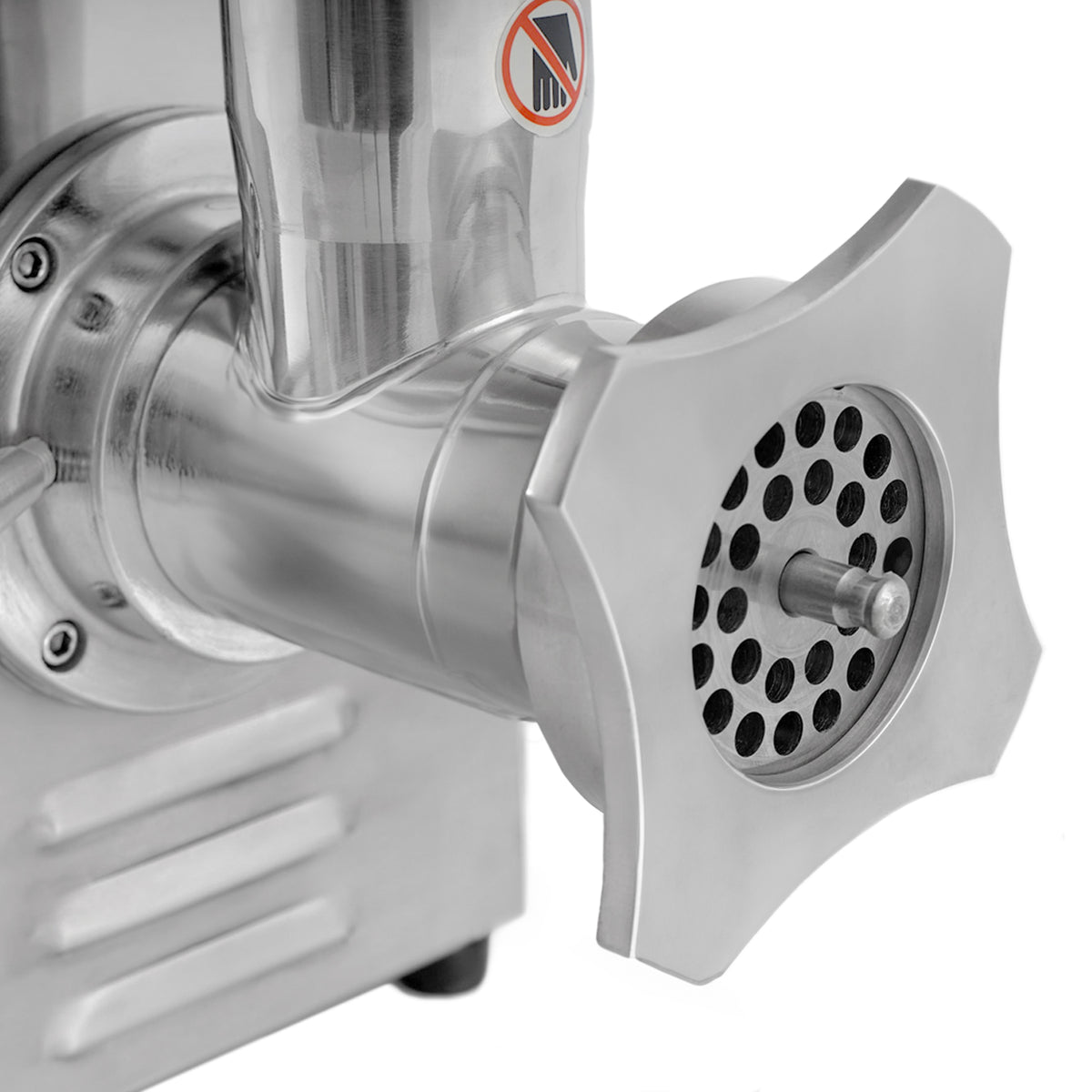 Meat grinder, electric, stainless steel, 750W - 150kg/h