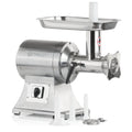 Meat grinder, electric, stainless steel, 650W 150kg/h, incl. sausage stuffer attachments