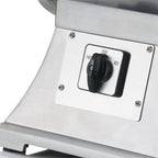 Meat grinder, electric, stainless steel, 650W 150kg/h, incl. sausage stuffer attachments