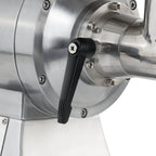 Meat grinder, electric, stainless steel, 650W 150kg/h, incl. sausage stuffer attachments