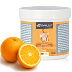 Kit d'entretien du bois "WOODY WAX" et "WOODY OIL", pour planches à découper, parfum orange